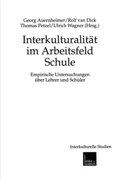 Interkulturalität im Arbeitsfeld Schule