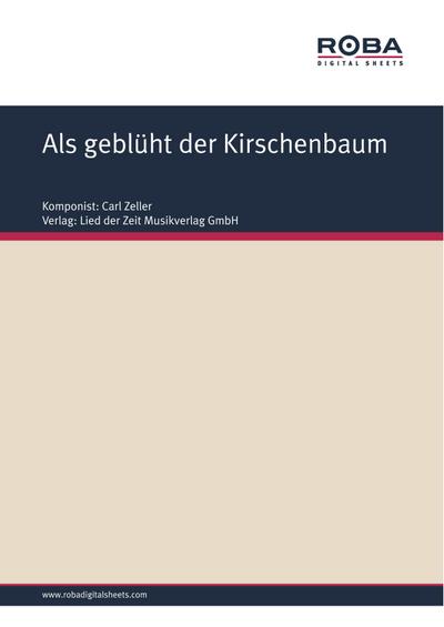 Als geblüht der Kirschenbaum