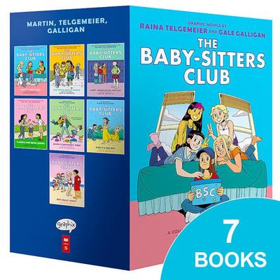 The Baby-Sitters Club #1-7 Graphic Novel Box Set