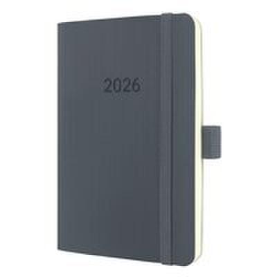 Wochenkalender Conceptum 2026, ca. A6, dunkelgrau