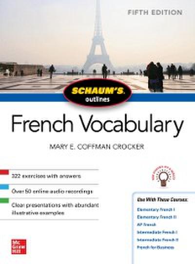 Schaum’s Outline of French Vocabulary, Fifth Edition