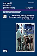 Performing the New Diasporas: Contemporary African Ritual Music in North America