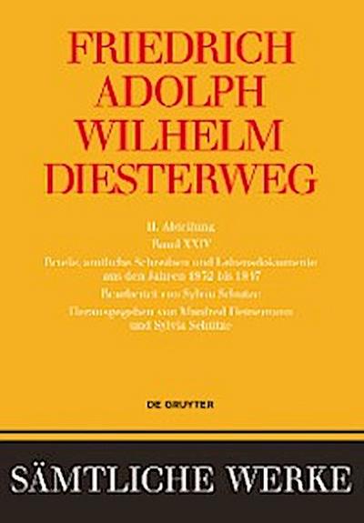 Briefe, amtliche Schreiben und Lebensdokumente aus den Jahren 1832 bis 1847