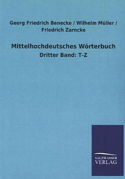 Mittelhochdeutsches Wörterbuch