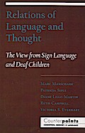 Relations of Language and Thought