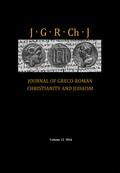 Journal of Greco-Roman Christianity and Judaism, Volume 12