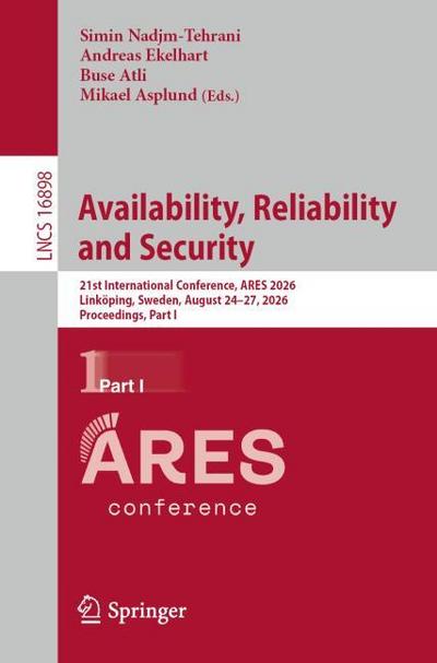Availability, Reliability and Security