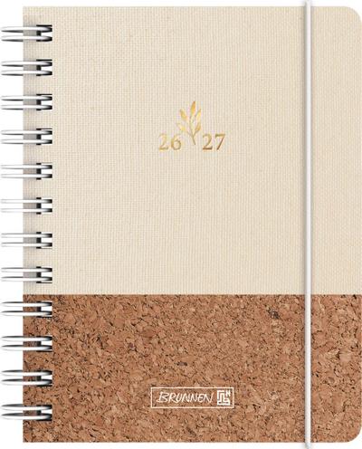 Schülerkalender 2026/2027 "Naturality" | A6, Textil