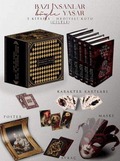 Bazi Insanlar Böyle Yasar 5 Kitap Takim, Kutulu, Ciltli