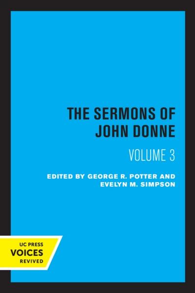 The Sermons of John Donne, Volume III