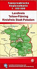 Landkreis Teltow - Fläming / Kreisfreie Stadt Potsdam 1 : 100 000