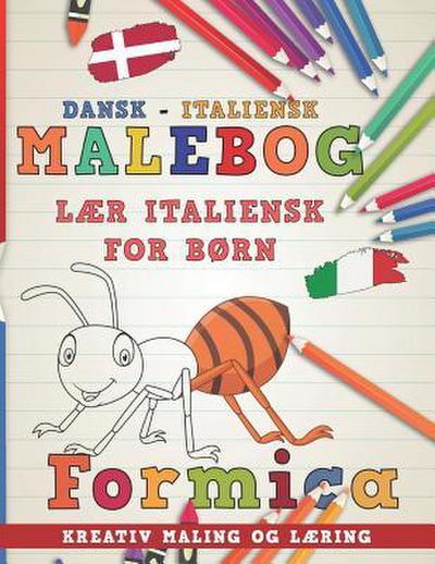 Malebog Dansk - Italiensk I L