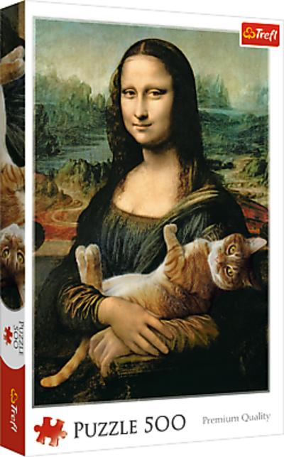 Mona Lisa und Katze