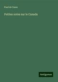 Petites notes sur le Canada