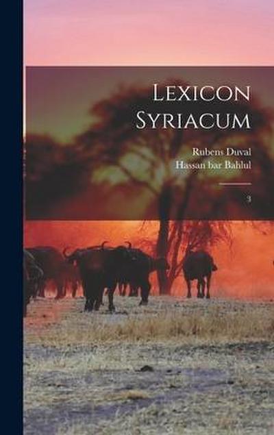 Lexicon syriacum: 3