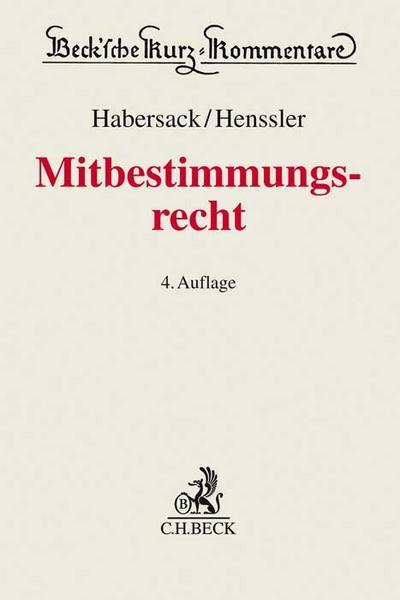 Mitbestimmungsrecht. MitbestR