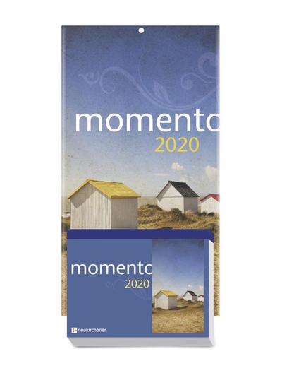 momento 2020 - Abreißkalender mit Rückwand und Aufstellfuß