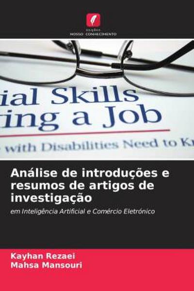 Análise de introduções e resumos de artigos de investigação