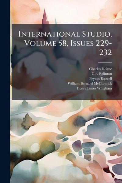 International Studio, Volume 58, Issues 229-232