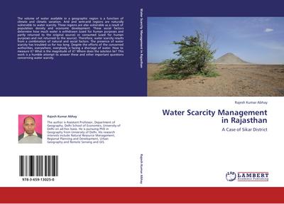 Water Scarcity Management in Rajasthan