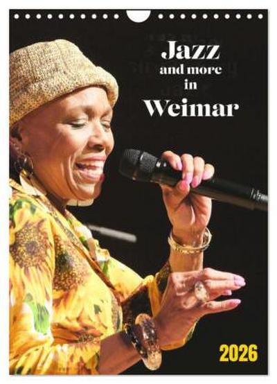 Jazz and more in Weimar (Wandkalender 2026 DIN A4 hoch), CALVENDO Monatskalender