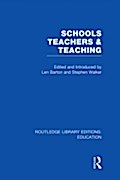 Schools, Teachers and Teaching (RLE Edu N)