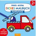 Mein erstes dickes Malbuch ab 2 - Fahrzeuge