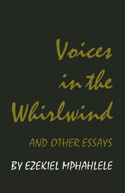 Voices in the Whirlwind and other Essays