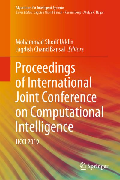 Proceedings of International Joint Conference on Computational Intelligence