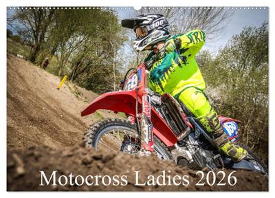 Motocross Ladies 2026 (Wandkalender 2026 DIN A2 quer), CALVENDO Monatskalender