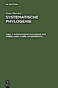 Systematische Phylogenie der wirbellosen Thiere (Invertebrata)