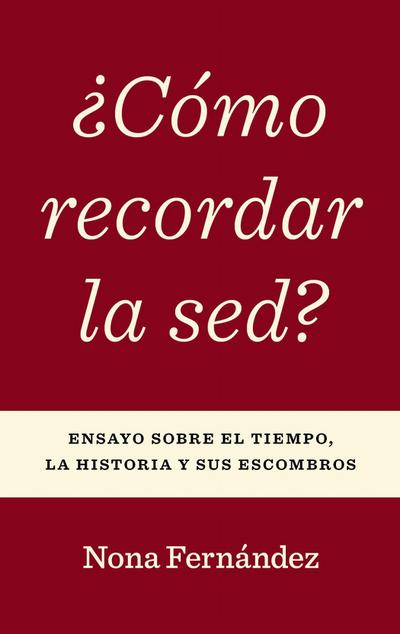 ¿Cómo recordar la sed?