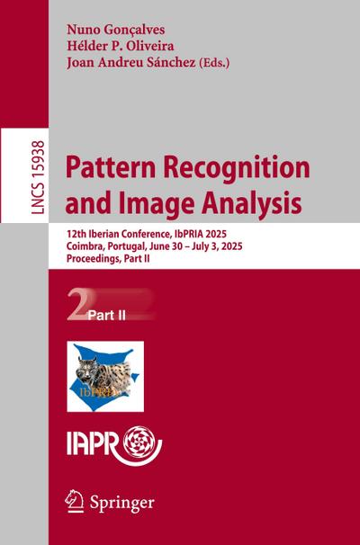 Pattern Recognition and Image Analysis