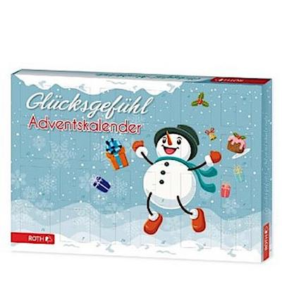 ROTH Glückgefühl Adventskalender 2019 gefüllt mit Kleinigkeiten für Gute Laune