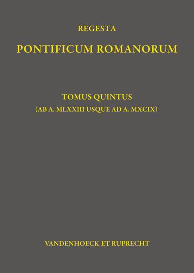 Regesta Pontificum Romanorum