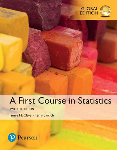 First Course in Statistics, A, Global Edition