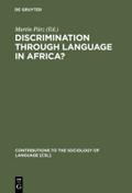 Discrimination through Language in Africa?