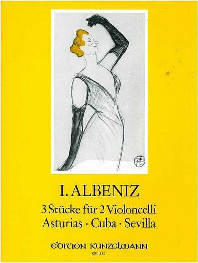 3 Stückefür 2 Violoncelli