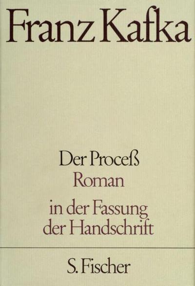 Der Proceß ( Prozess)