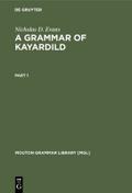 A Grammar of Kayardild