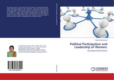 Political Participation and Leadership of Women:
