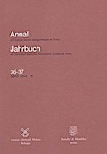 Annali dell'Istituto storico italo-germanico in Trento - Jahrbuch des italienisch-deutschen historischen Instituts in Trient.: 36–37, 2010–