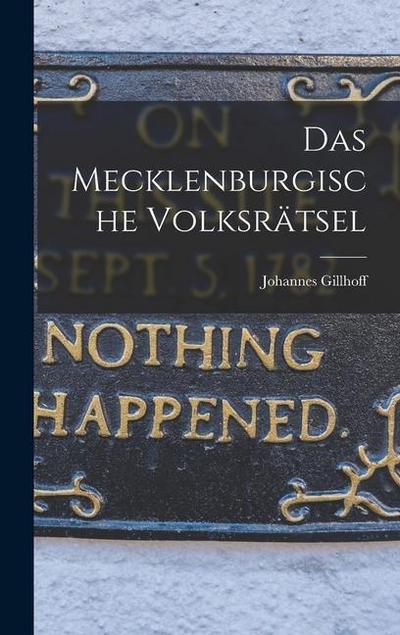 Das Mecklenburgische Volksrätsel