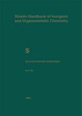 S Sulfur-Nitrogen Compounds