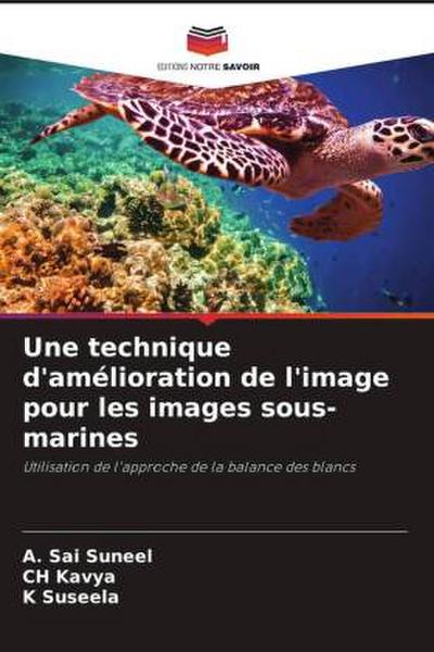 Une technique d’amélioration de l’image pour les images sous-marines