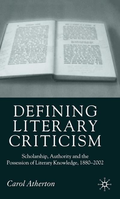 Defining Literary Criticism