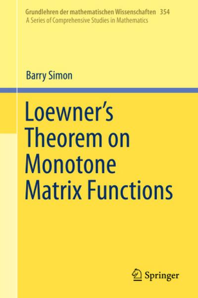 Loewner’s Theorem on Monotone Matrix Functions