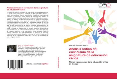 Análisis crítico del curriculum de la asignatura de educación cívica