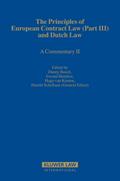 Principles of European Contract Law (Part III) and Dutch Law
