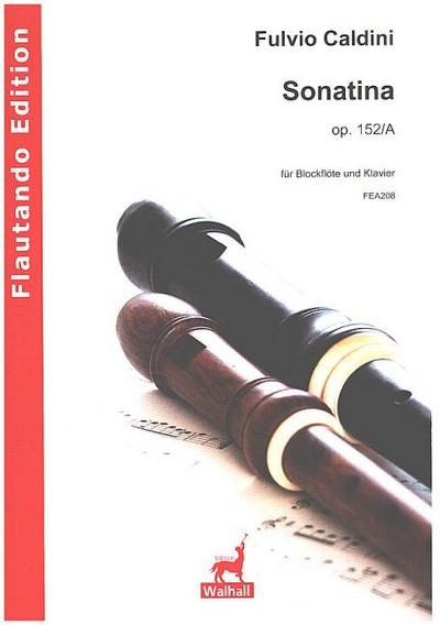 Sonatina op.152afür Blockflöte (S/A - 1 Spieler) und Klavier